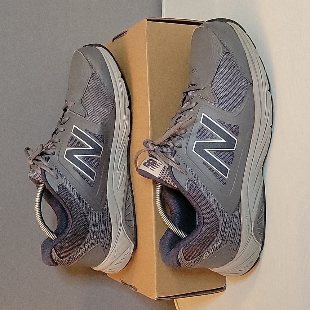 Mens 12.5 Blue and Gray New Balance Sneakers.